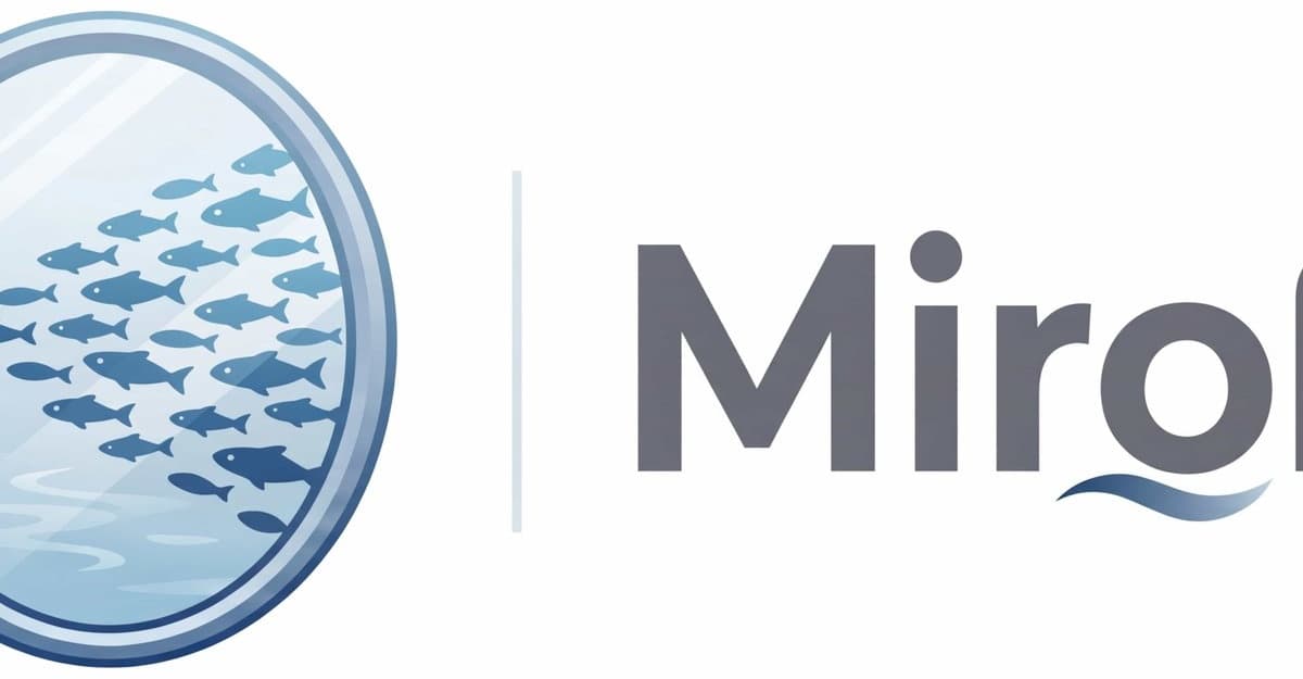 MiroFish AI Swarm Engine 로고