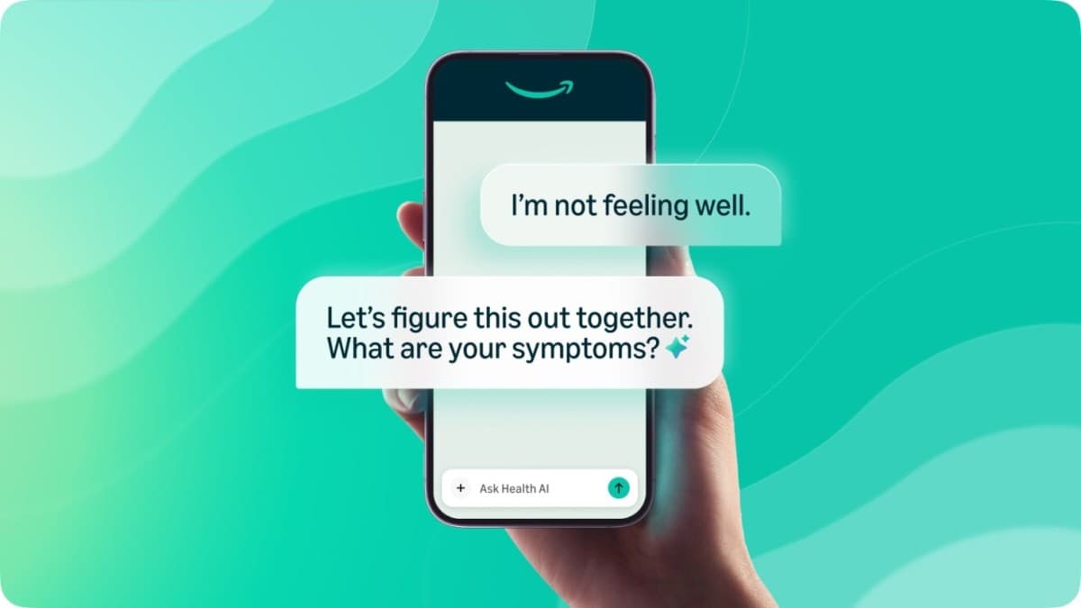 Amazon Health AI assistant interface