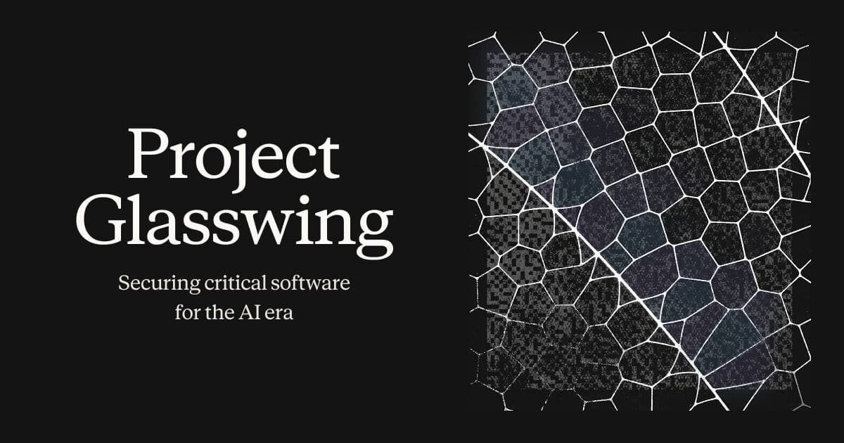 Anthropic Project Glasswing announcement