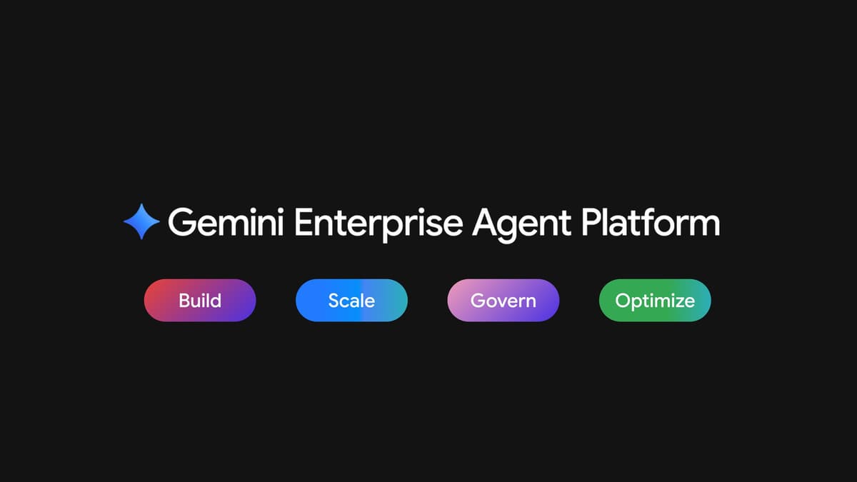 구글, Vertex AI를 'Gemini Enterprise Agent Platform'으로 통합 — 200+ 모델 다 담겼어