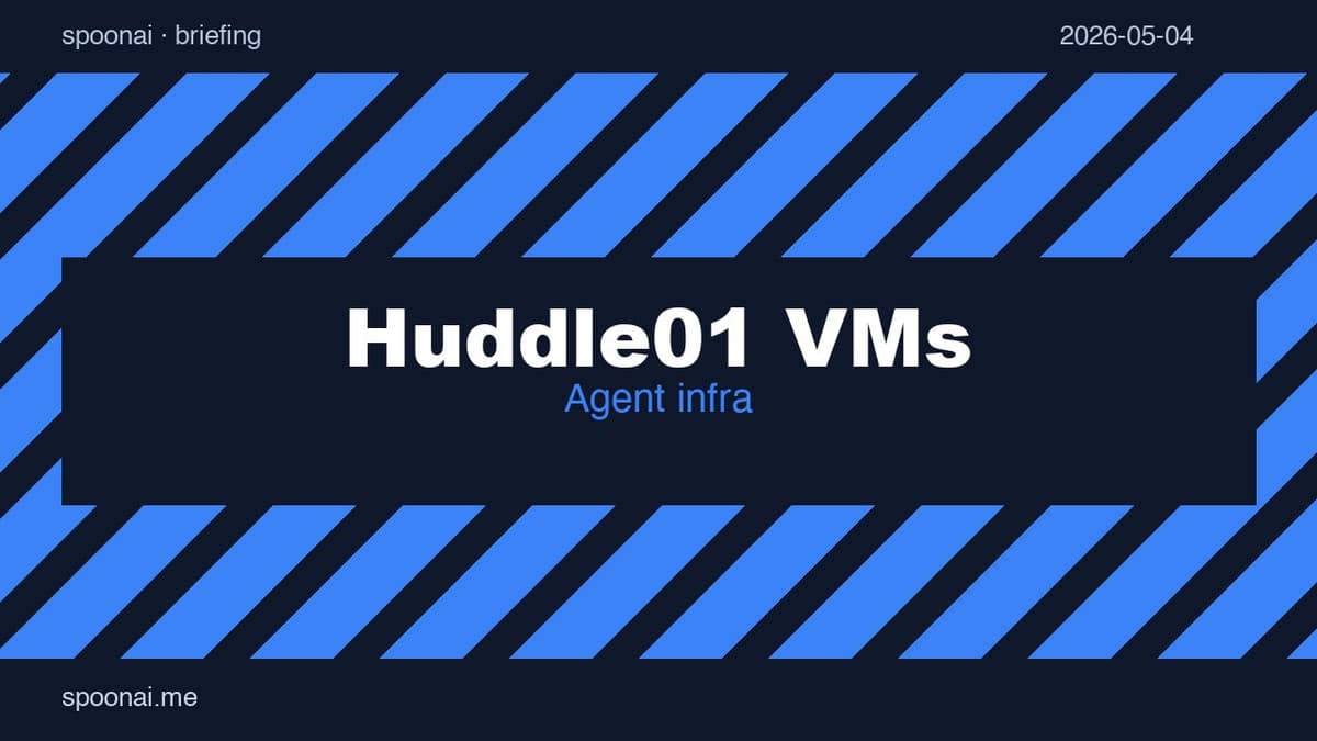 Huddle01 — 에이전트 분산 P2P VM 인프라 다이어그램