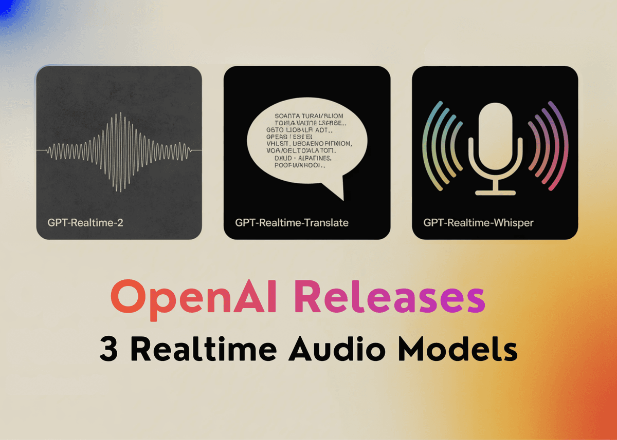 OpenAI GPT-Realtime-2 음성 인텔리전스 모델 3종 공개