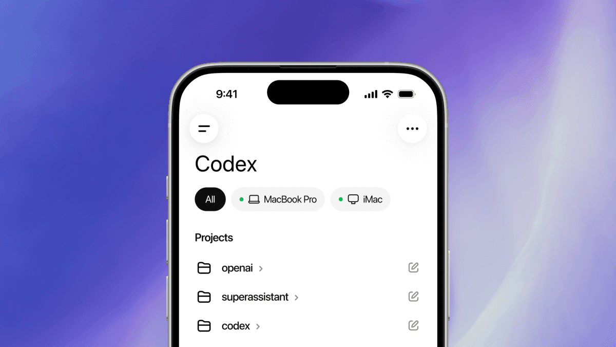 OpenAI Codex 모바일 앱 — iOS·Android 무료 티어 포함 출시
