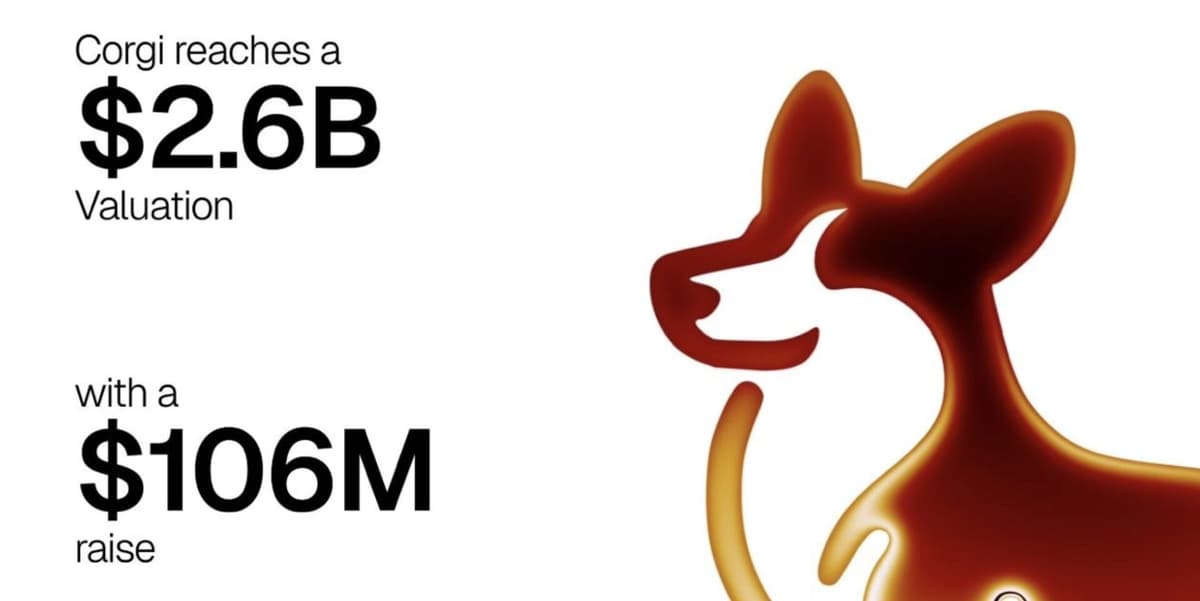 Corgi Series B1 — AI-native insurtech at a $2.6B valuation