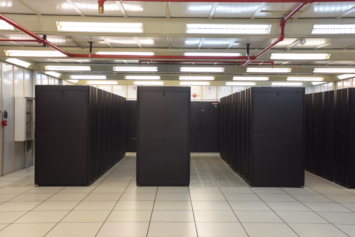 A large-scale AI data center facility — comparable in scale to the custom campuses Fluidstack is building for Anthropic