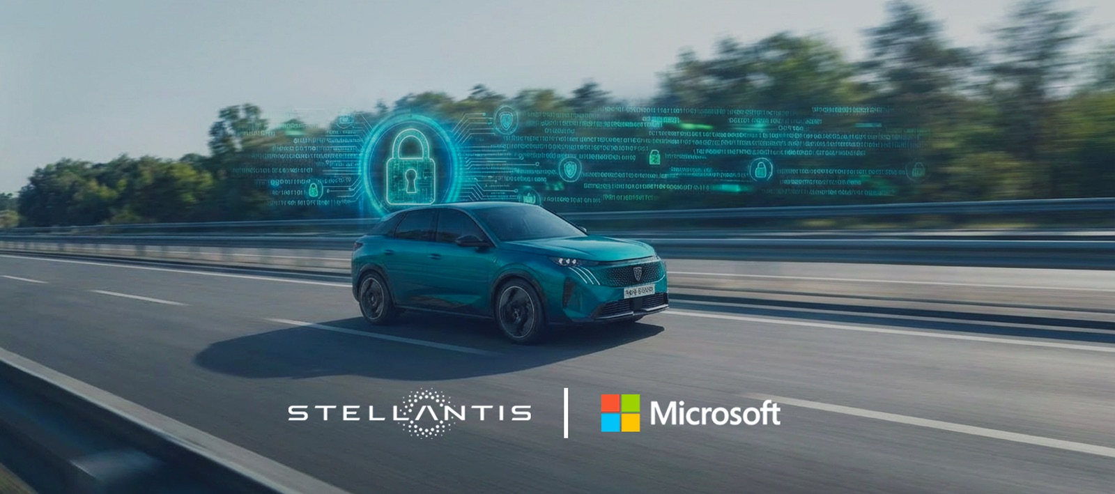 Stellantis와 Microsoft 전략 협약 공식 이미지 — 자동차 산업 AI 재편의 상징적 장면